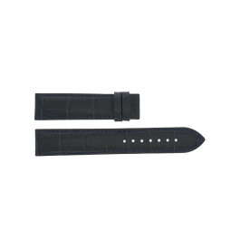 Watch strap Tissot T055.417.16.047.00 / T055.410.16.047.00 / T610032786 Croco leather Blue 19mm