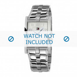Tommy Hilfiger watch strap TH-38-1-14-0687 - TH679000641 / 1710150 Metal Silver 20mm