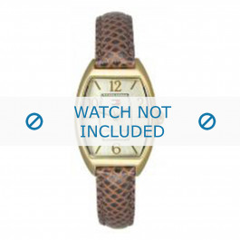 Tommy Hilfiger watch strap TH-48-3-21-0713 - TH679300952 / 1780762 Leather Brown 12mm + brown stitching