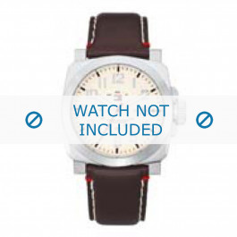 Watch strap Tommy Hilfiger TH-55-1-14-0723 Leather Brown