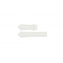 Breil watch strap TW0394 / F660012788 Leather White 12mm + white stitching