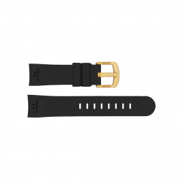 Watch strap TW Steel TWB101 Silicone Black 22mm
