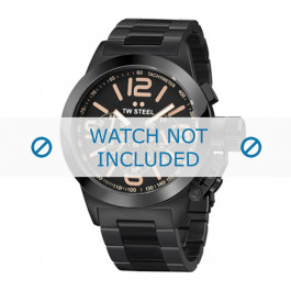 TW Steel watch strap TWB312 / TW312 Metal Black 20mm