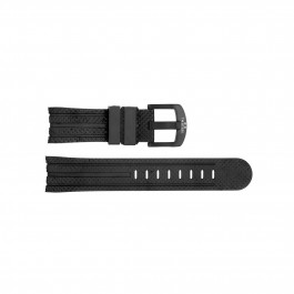 TW Steel watch strap TWB92 Silicone Black 22mm