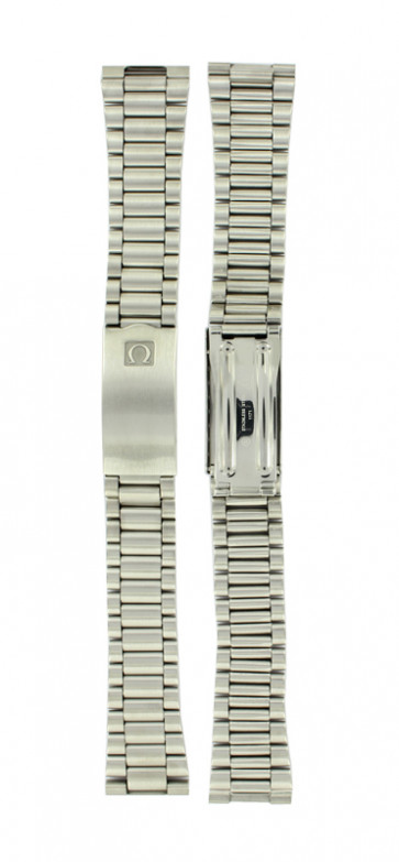 Watch strap Omega 020ST1171699 / CS STRUCTURE SE. 1450024 Steel 20mm