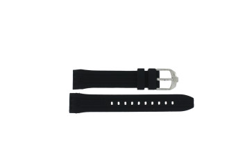 Watch strap Swiss Military Hanowa 6-6221.04.007 Rubber Black 18mm