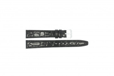 Watch strap Universal 082R.01 Leather Black 8mm