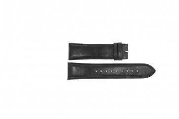Esprit watch strap ES100981-40 Leather Black 24mm + black stitching