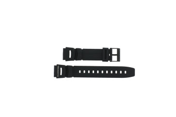 Casio watch strap 10120788 Plastic Black 18mm 