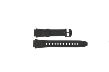 Watch strap Casio W800H Silicone Black