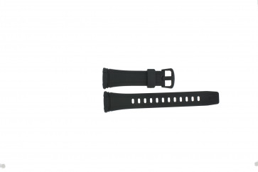Casio watch strap WVA-109HE / 10283660 Plastic Black 12mm