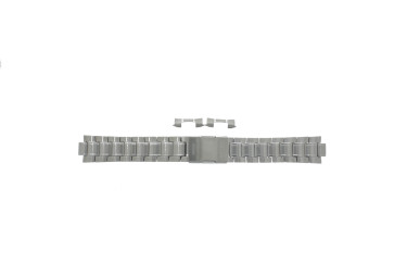 Casio watch strap 10441305 Steel Silver 10mm 
