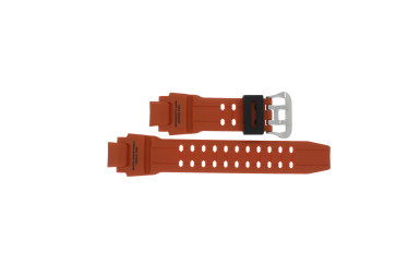Watch strap Casio GA-1000-4A Plastic Orange 16mm
