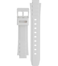 Casio watch strap 10478173 Plastic White 24mm 