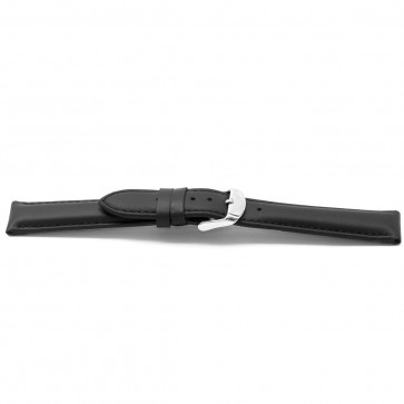 Watch strap Universal G119-XL Leather Black 20mm
