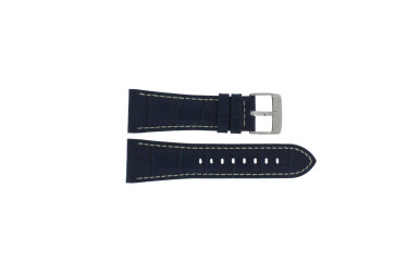 Watch strap Lotus 15411-3 Leather Blue 28mm
