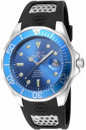 Watch band Invicta 11751.01 2296.01 Rubber 22mm