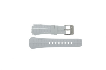 Watch strap Lotus 15779 Rubber White 25mm