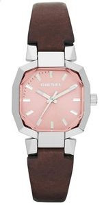 Watch strap Diesel DZ5368 Leather Brown 10mm