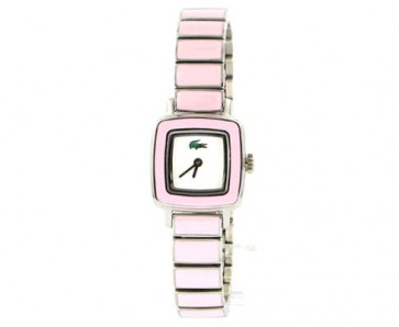 Lacoste watch strap 2000371 / LC-07-3-19-0070 Metal Pink 11mm