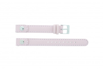 Lacoste watch strap 2000387 / LC-05-3-14-0009 Leather Pink 12mm + standard stitching