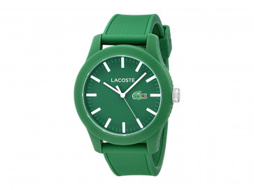 Lacoste watch strap 2010763 / LC-79-1-47-2547 Rubber Green 21mm