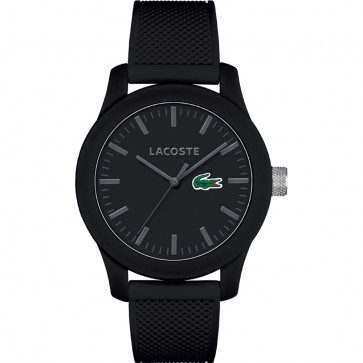 Lacoste watch strap 2010766 / 2010791 / 2010794 / 2010792 / LC-79-1-47-2550  Rubber Black 21mm