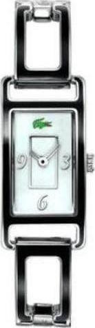 Lacoste watch strap 2000364 / LC-05-3-19-0065 Metal Black 12mm