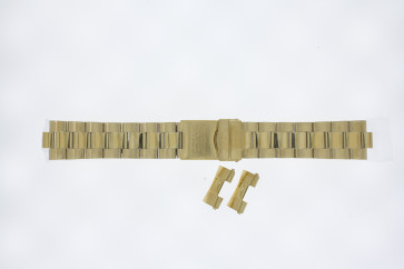 Watch strap Invicta 28948 / 35723-01 / 35723 Steel Gold toned 22mm