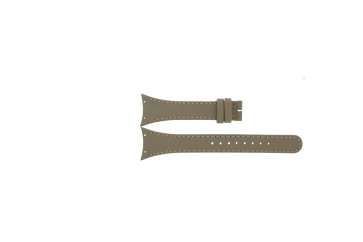 Watch strap Boccia 3161-13 / 3161-13-40 Leather Beige 13mm