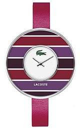 Lacoste watch strap 2000577 / LC-37-3-29-2208 Leather Pink 10mm