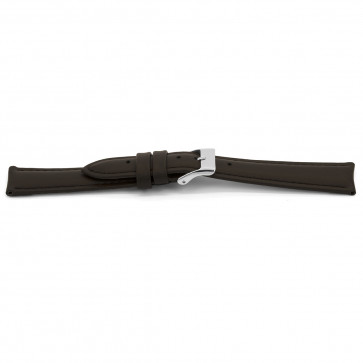 Watch strap Universal D346 Leather Brown 14mm