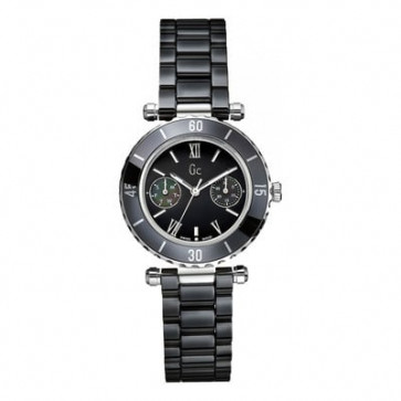 Watch strap Guess 35003L2 Ceramics Black