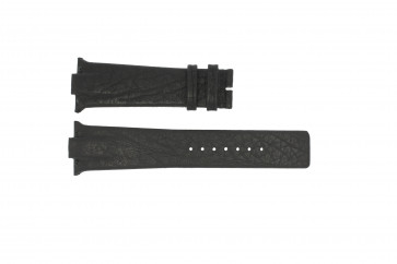 Watch strap Boccia 3519-02 / 3519-03 Leather Black 28mm