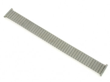 Watch strap Universal 381355 Steel 16-18mm variabel