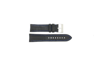 Watch strap Universal 395.01.05 Leather Black 20mm