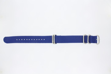Watch strap Universal 409.05.20 Textiles Blue 20mm