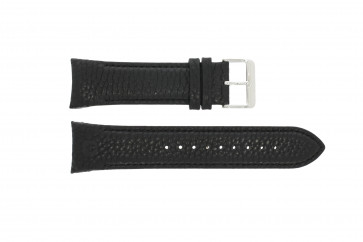 Watch strap Swiss Military Hanowa 6.4156.04.007 Leather Black