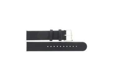 Watch strap Universal 41712.01.24 Vegan Black 24mm