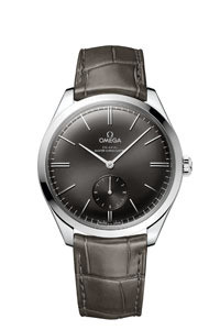 Watch strap Omega 43513402106001 Crocodile skin Grey 20mm