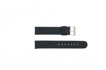 Genuine leather strap black 20mm 800R01