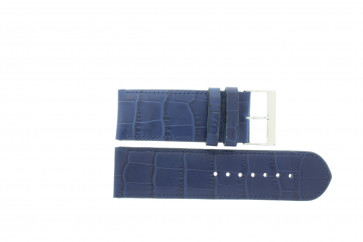 Watch strap Universal 61248B.55.28 Leather Blue 28mm