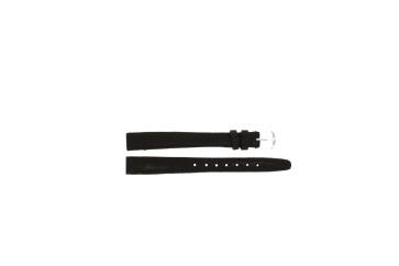 Watch strap Universal 62215.12 Leather Dark brown 12mm