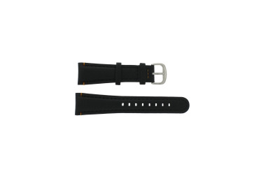 Watch strap Hugo Boss 659302084 / 1512307 / 1512308 / HB-33-1-14-2081 Leather Black 24mm