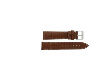 Watch strap Universal 672R.03.22.W Leather Cognac 22mm