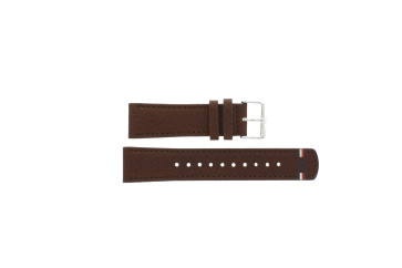 Watch strap Tommy Hilfiger TH1791629 / 679302441 / TH-383-1-14-2723 Leather Brown 22mm