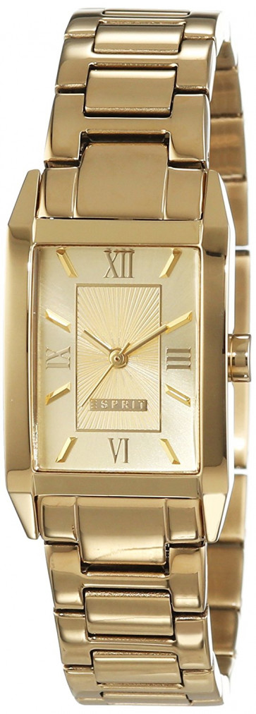 Watch strap Esprit ES000E02 Steel Gold Toned 17mm