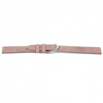Watch strap Universal E753 Leather Pink 16mm