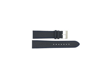 Watch strap Universal 804.05.20 Leather Blue 20mm