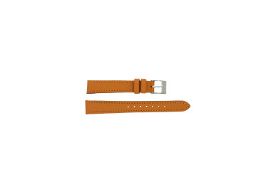 Watch strap Universal 804.12.16 Leather Orange 16mm